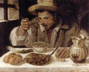 Annibale Carracci The Bean Eater oil painting
